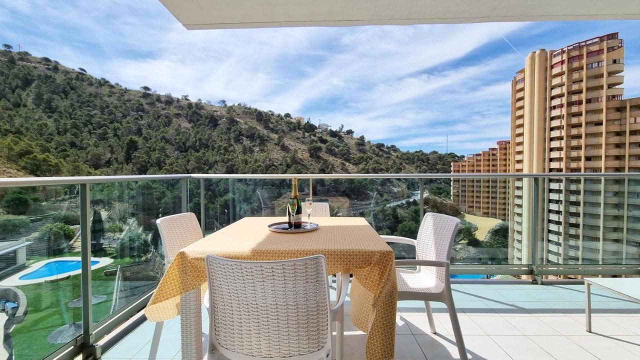 Skyline 6 Private Balcony, Sunny All Year Round, With Nice Views Benidorm Kültér fotó