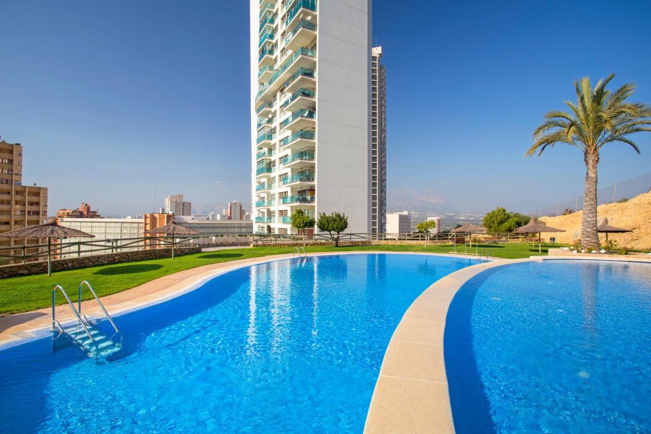 Skyline 6 Private Balcony, Sunny All Year Round, With Nice Views Benidorm Kültér fotó